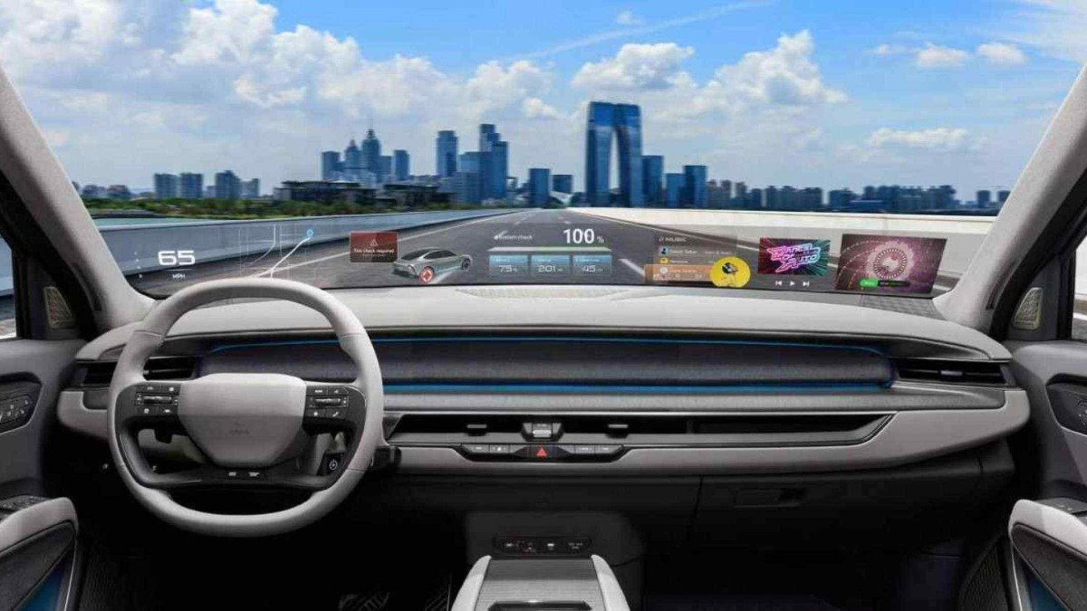 Tela no para-brisa? Hyundai mostra tecnologia que parece de filme
