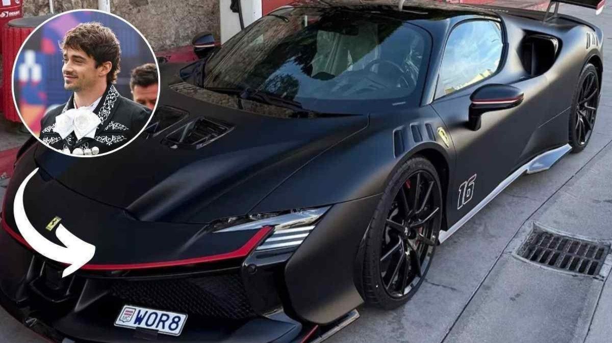 Conheça a nova Ferrari de 1.030 cv de Charles Leclerc e seu valor astronômico