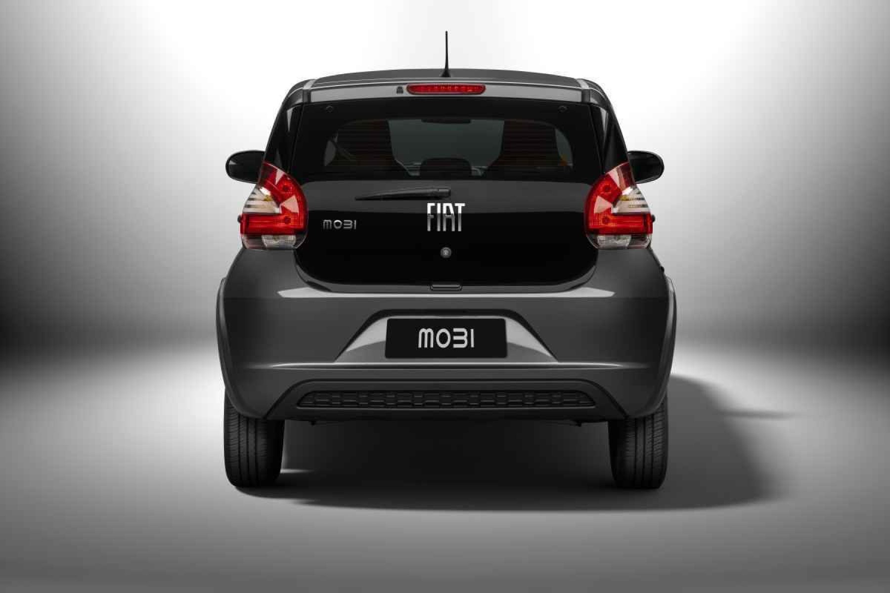 Traseira do Fiat Mobi 2021.