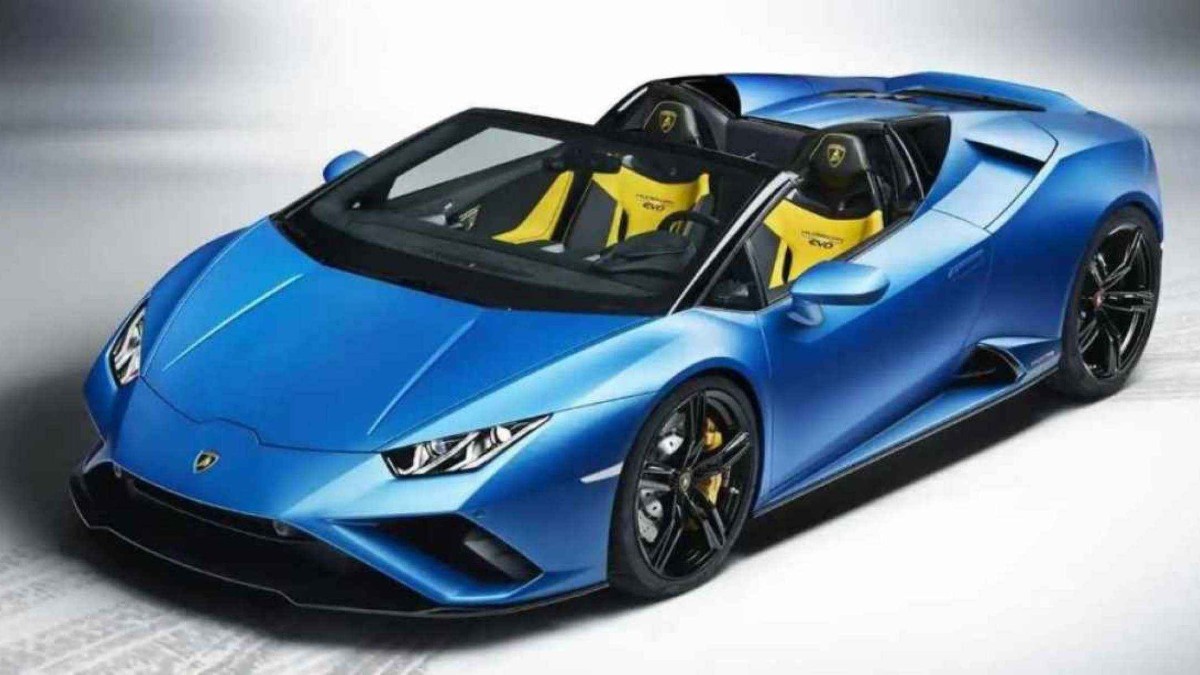 Lamborghini Huracán Spyder é outro modelo de luxo presente no Brasil
