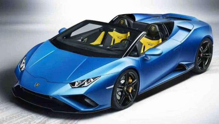 Lamborghini Hurac&aacute;n Spyder &eacute; outro modelo de luxo presente no Brasil