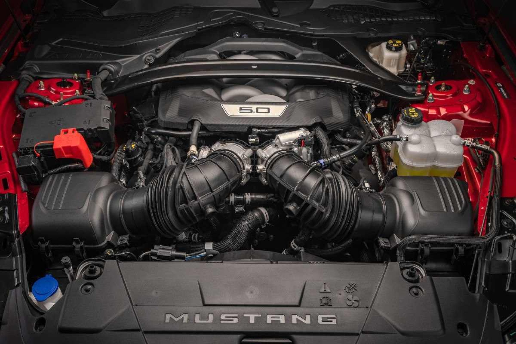 Motor Coyote V8 5.0L do Mustang
