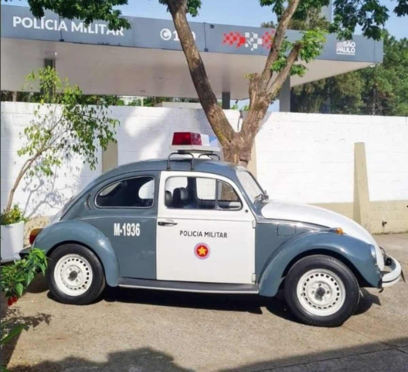 O clássico Fusca já teve seus dias na batida