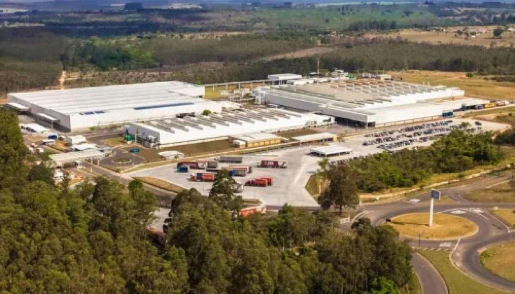 Fábrica da Volkswagen localizada em São Carlos, interior de São Paulo