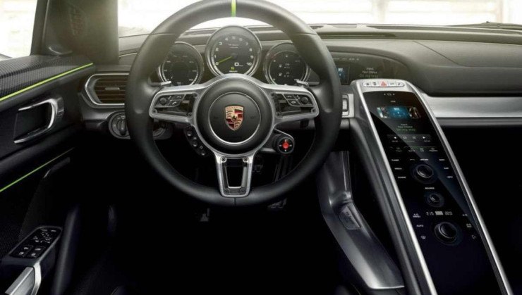 Interior Porsche 918 Spyder