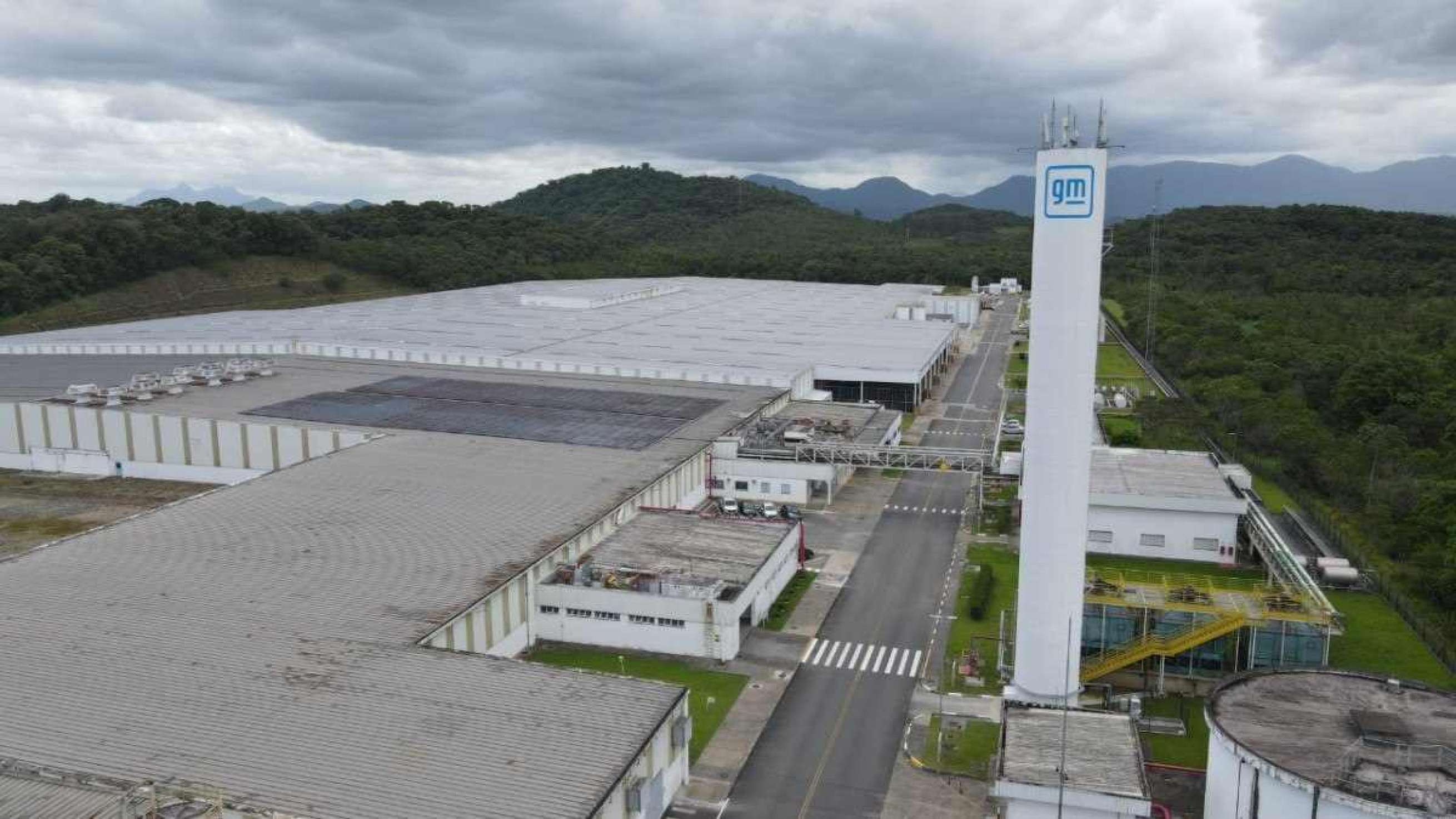 Fábrica da Chevrolet em Joinville (SC)