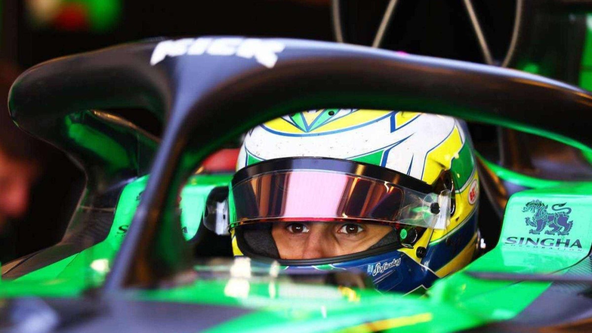 Gabriel Bortoleto faz seu primeiro teste pela Sauber 