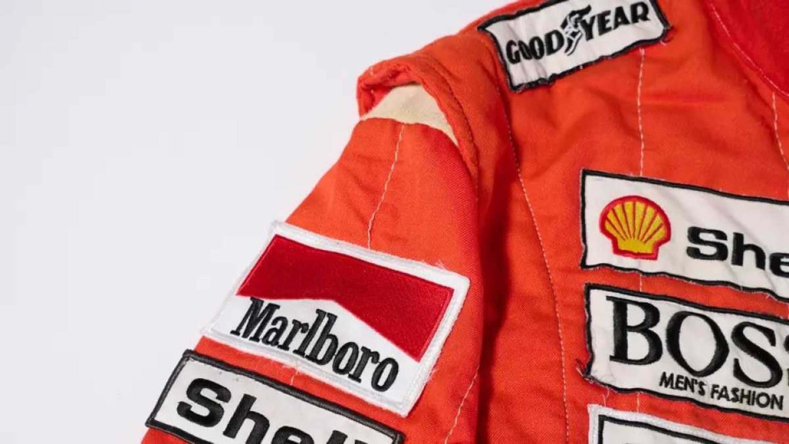 Macacão de Ayrton Senna usado na temporada de F1 de 1988