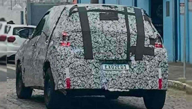 Fiat Grande Panda foi visto na cidade de Betim, em Minas Gerais