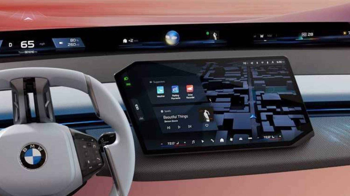 Nova tecnologia BMW iDrive