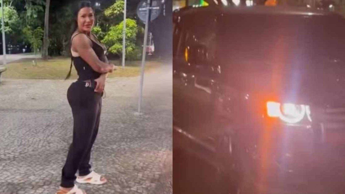 Gracyanne abandonou carro por causa de barata