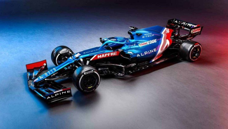 Carro de Formula 1 da Alpine