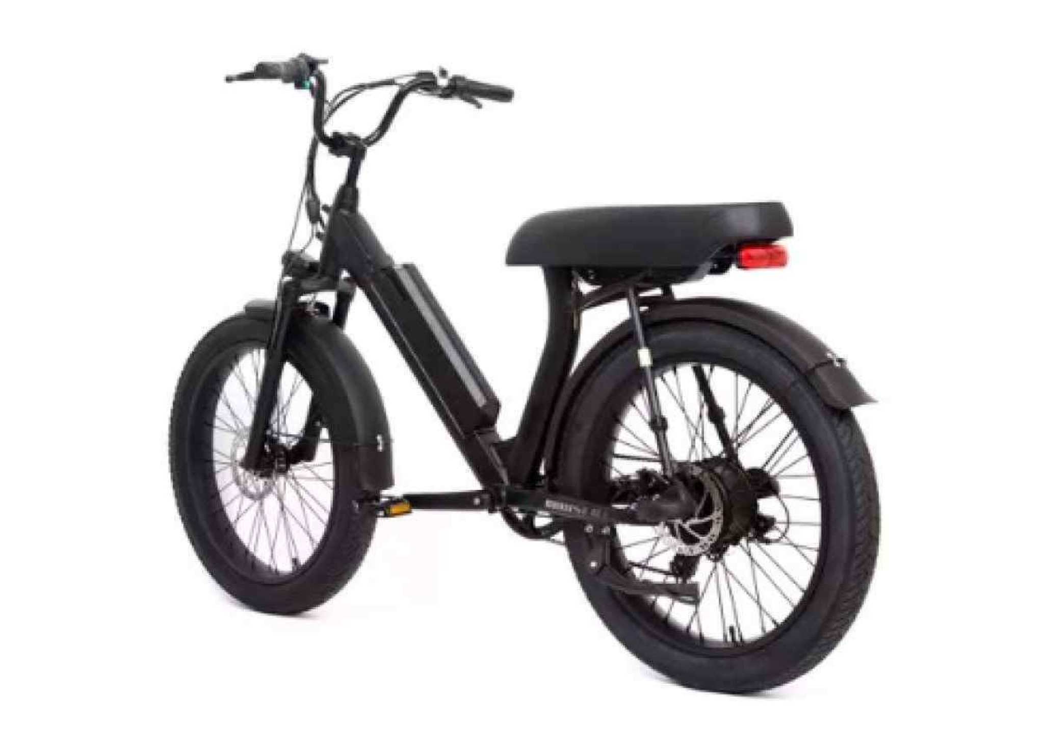 Bicicleta elétrica E-BIKE Cruiser Plus preta