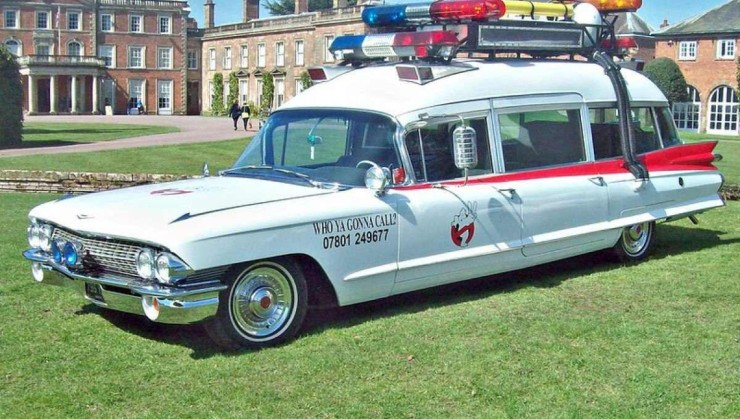 Cadillac que representou a Ecto-1