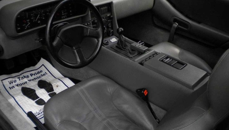 Interior do DeLorean