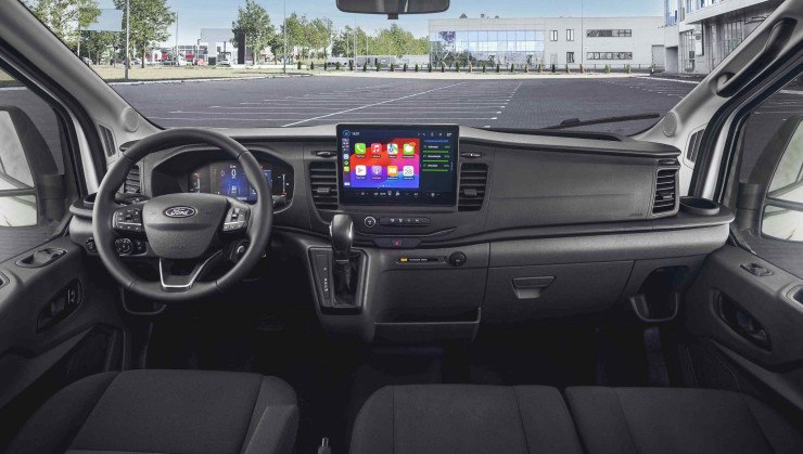 Ford Transit agora oferece painel de instrumentos digital