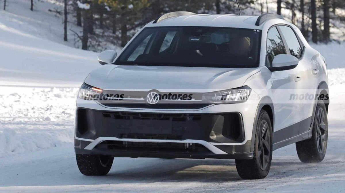 Novo SUV da Volkswagen aparece na Europa com pouco disfarce