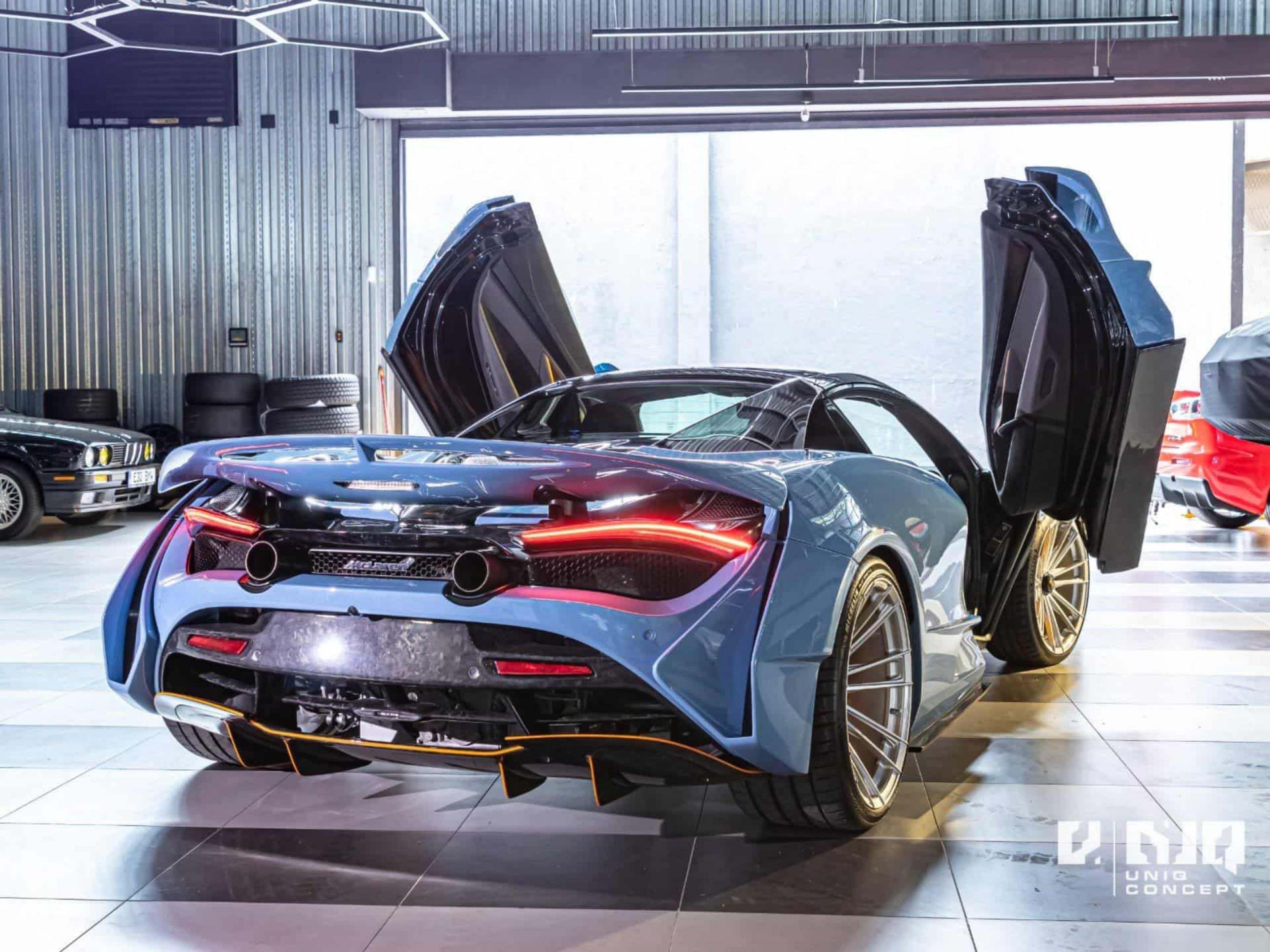 McLaren 720S Spider com kit Novitec N-Largo