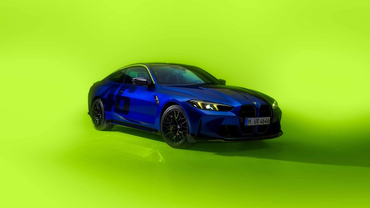 BMW M4 CS criado em homenagem a Valentino Rossi