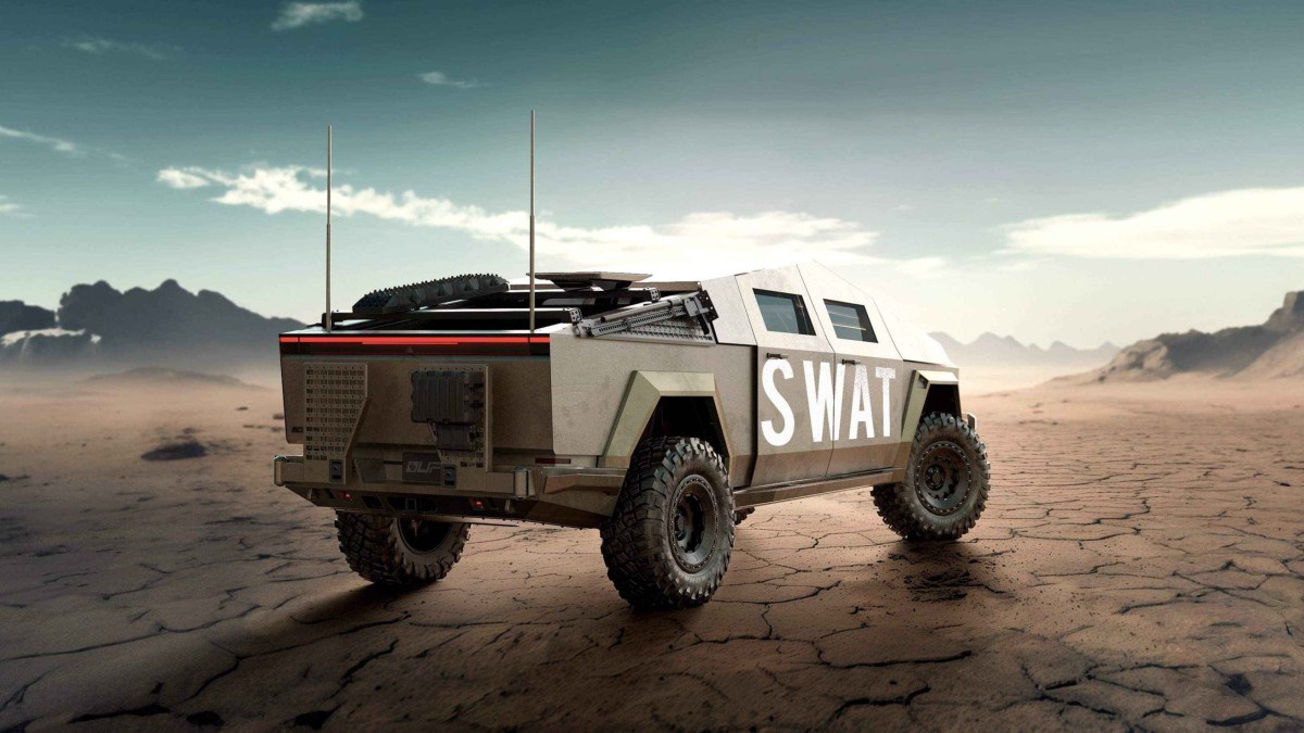 Tesla Cybertruck serão utilizadas pela SWAT