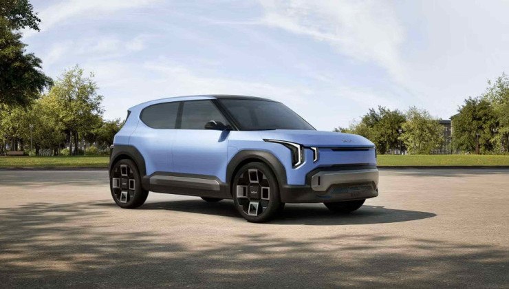 SUV elétrico Kia EV2 -  (crédito: Divulgação: Kia)