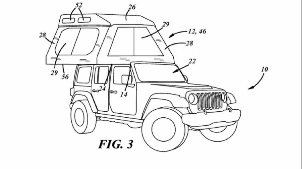 Nova patente da Jeep