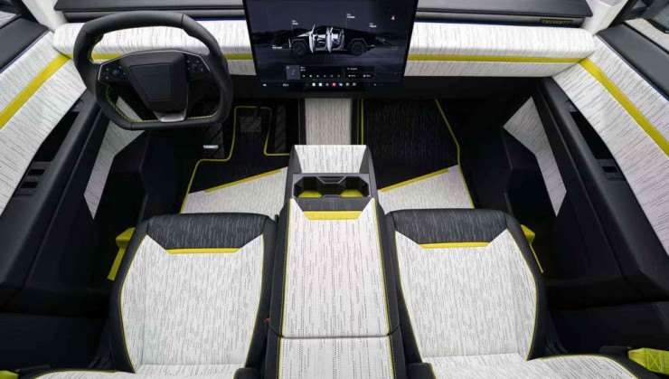 Tesla Cybertruck modificada pela Mansory