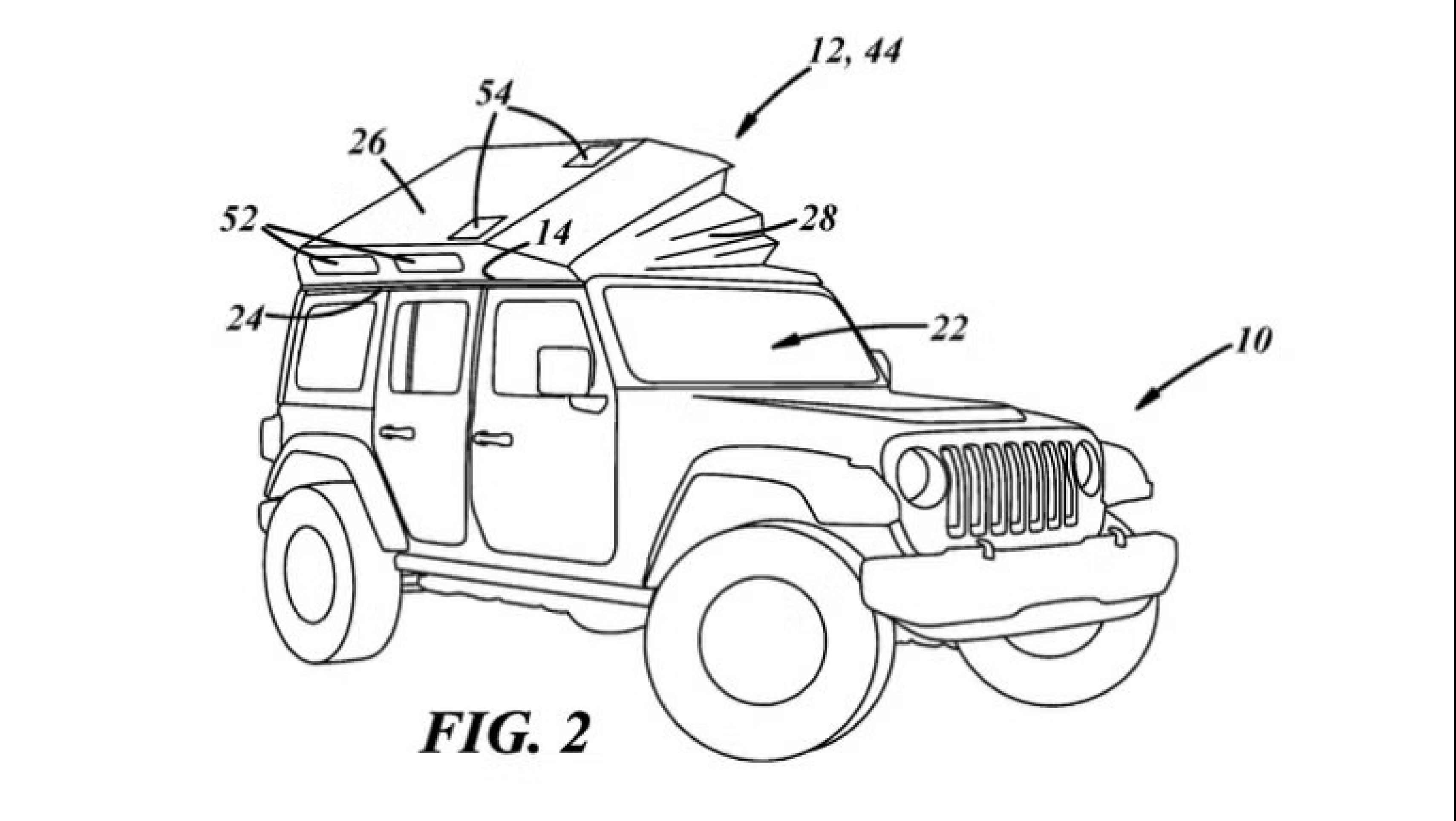 Nova patente da Jeep