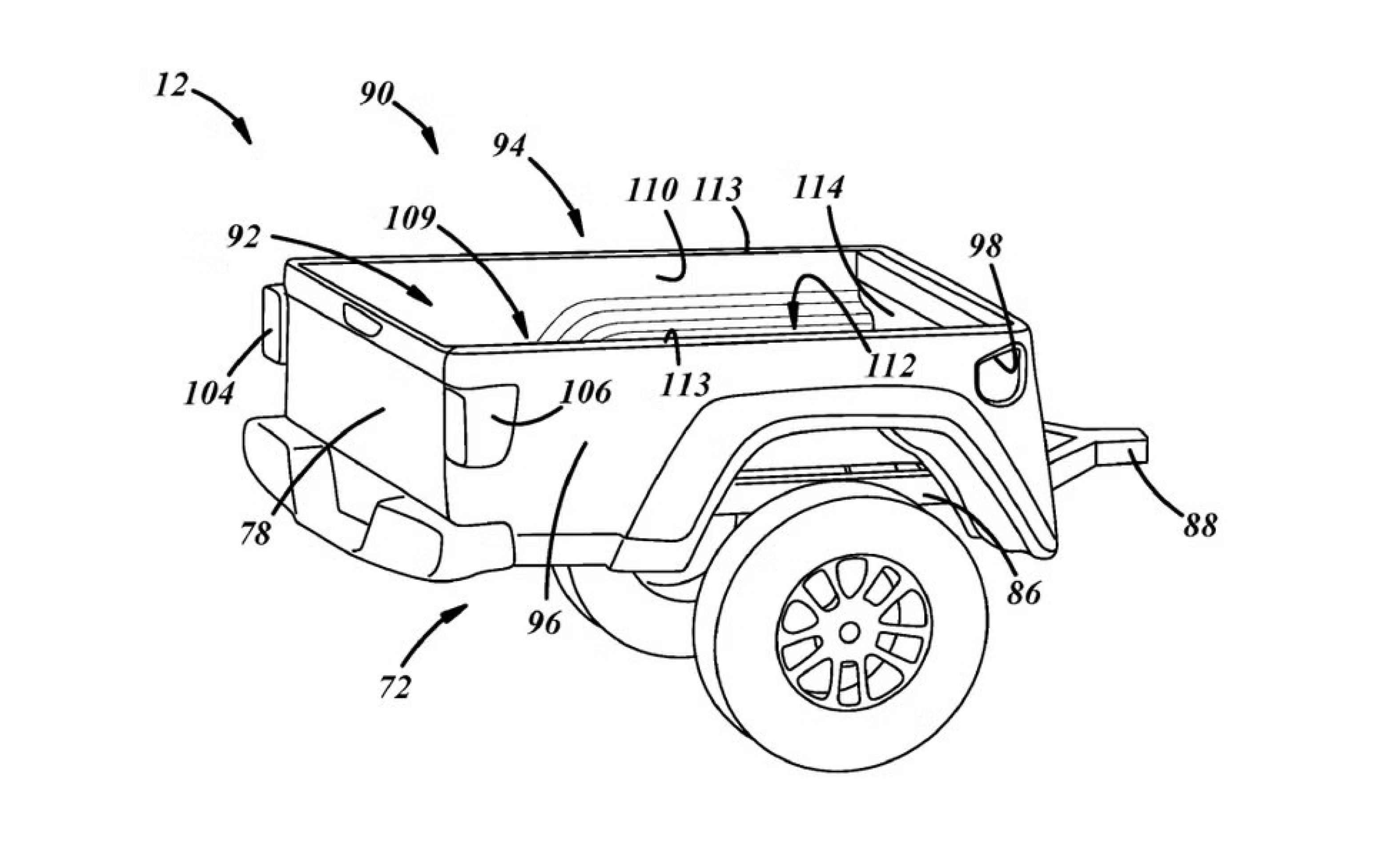 Nova patente da Jeep