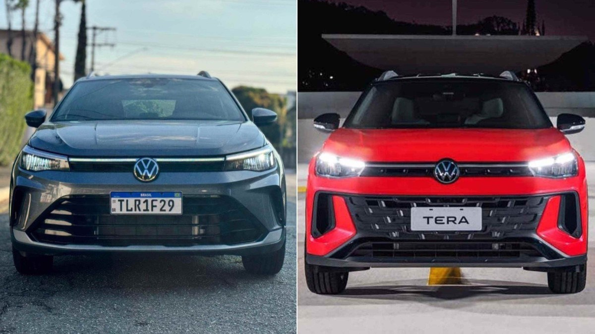 Volkswagen Tera e Volkswagen Nivus de frente