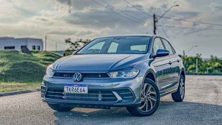 Volkswagen Polo Highline 2025 -  (crédito: Luiz Forelli/Vrum)