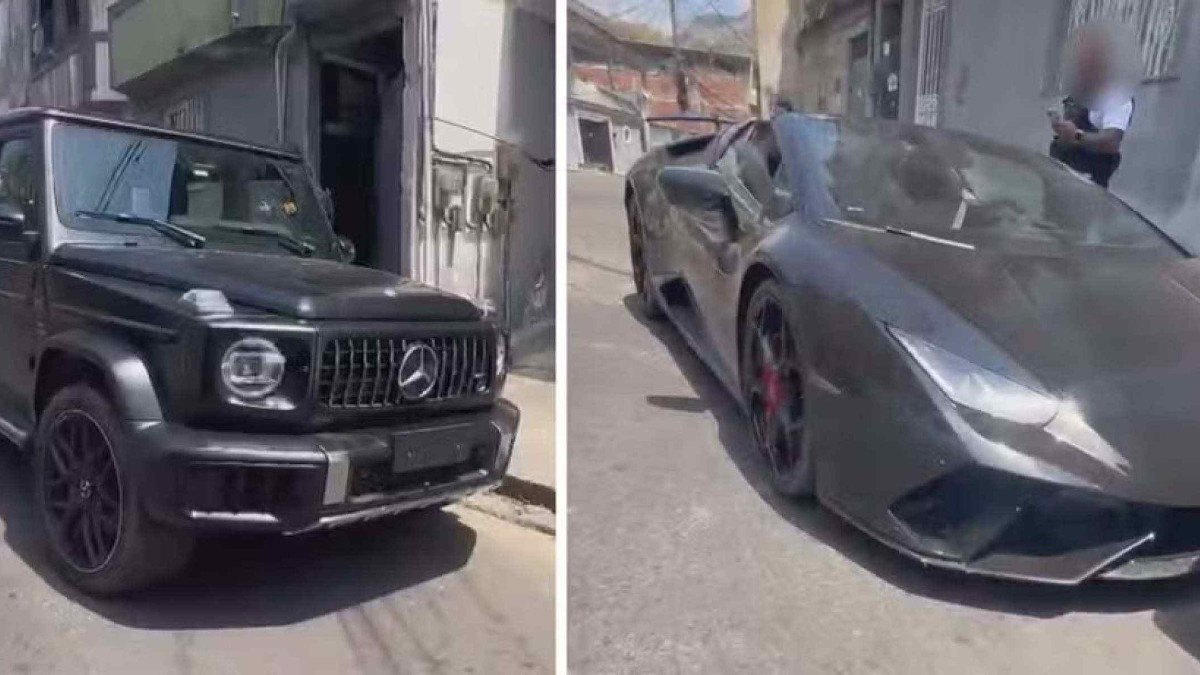 Lamborghini e Mercedes são apreendidos no Rio de Janeiro
