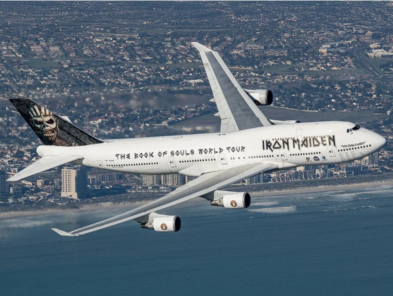 Avião do Iron Maiden é desmontado e vira item de colecionador