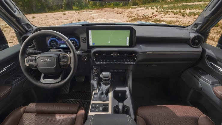 Interior do novo Land Cruiser 300