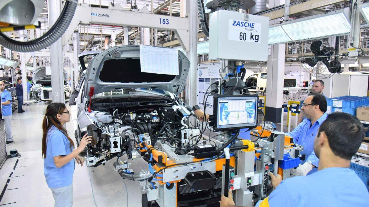 Fábrica de Taubaté (SP) da Volkswagen