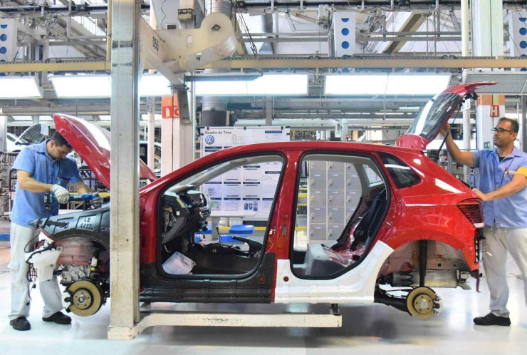 F&aacute;brica de Taubat&eacute; (SP) da Volkswagen