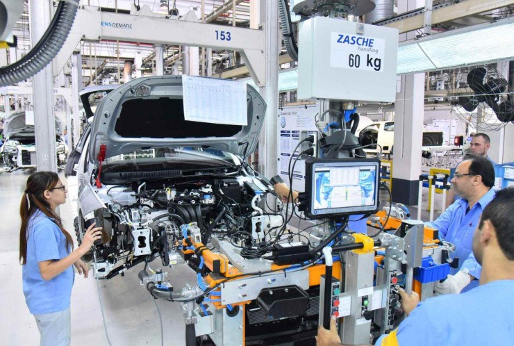 Fábrica de Taubaté (SP) da Volkswagen