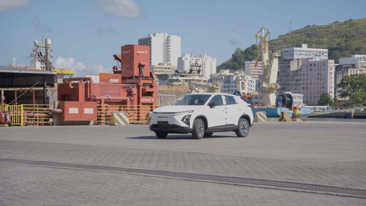 Omoda 5 elétrico chegou ao Brasil