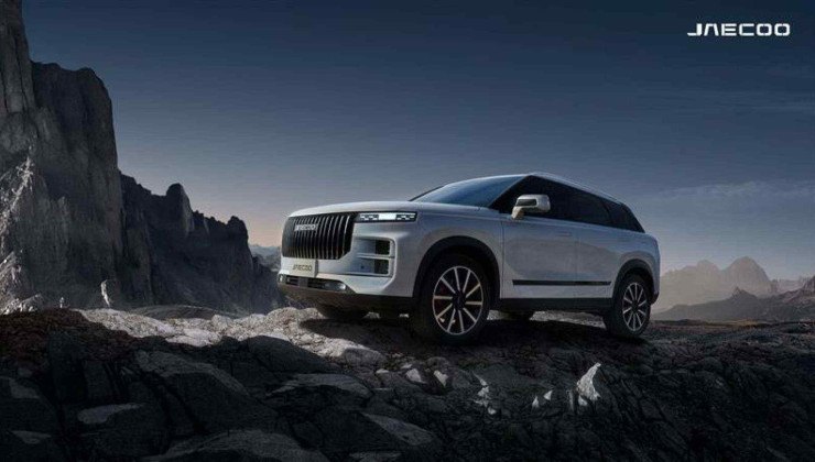 Jaecoo 7 faz sucesso no Brasil e tamb&eacute;m no Reino Unido -  (crédito: Divulga&ccedil;&atilde;o/Omoda&Jaecoo)