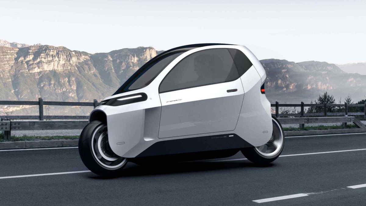 O Lit Motors AEV é uma moto que não cai