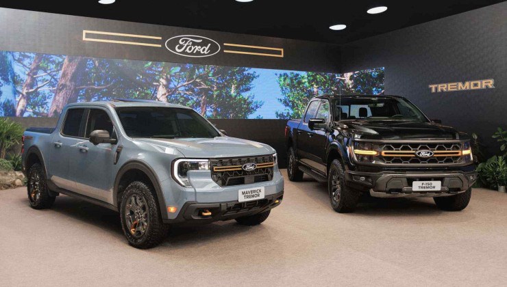 Ford estreia linha Tremor no Brasil com Maverick e F-150