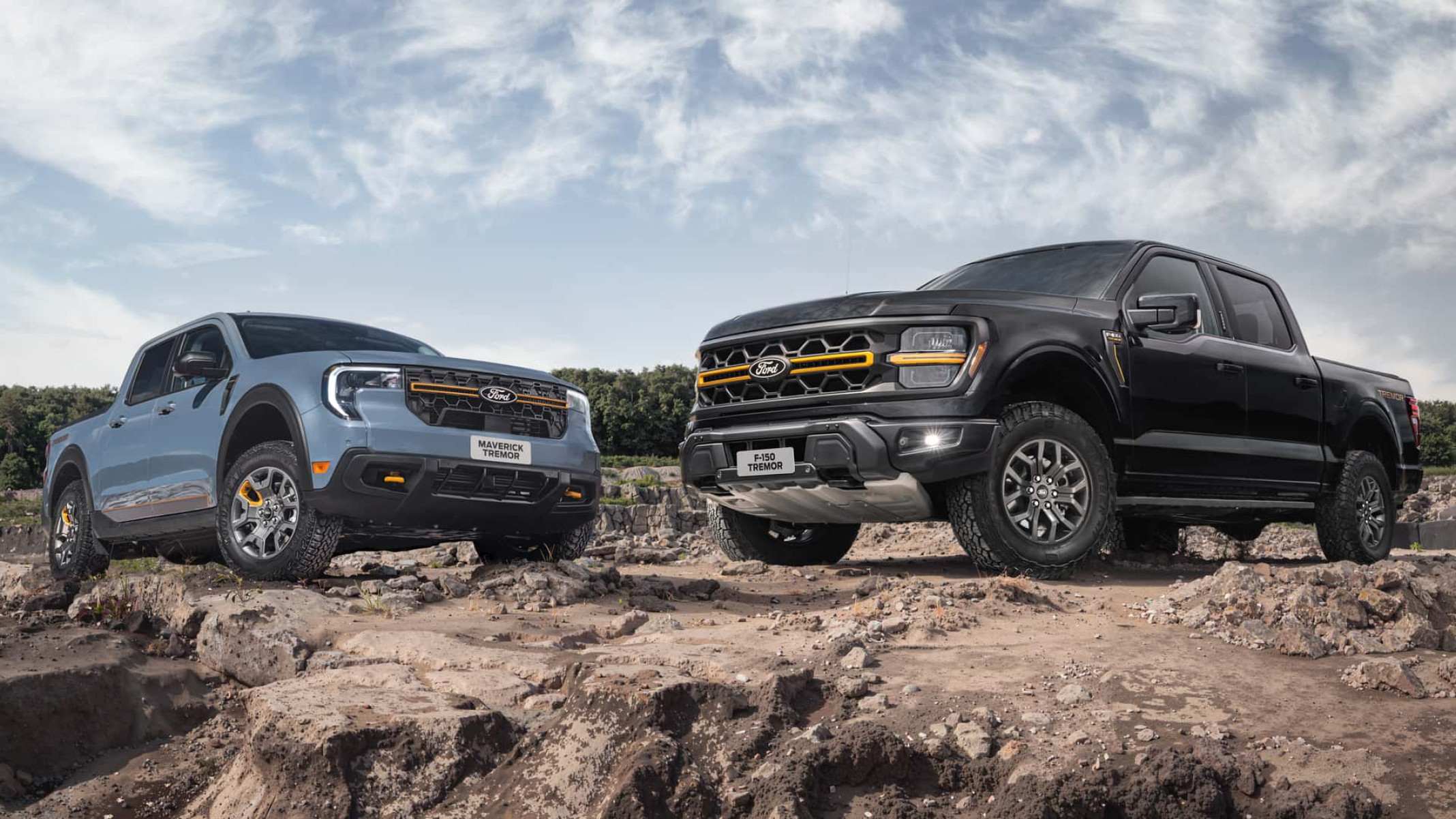Ford anuncia linha Tremor no Brasil com Maverick reestilizada e F-150 