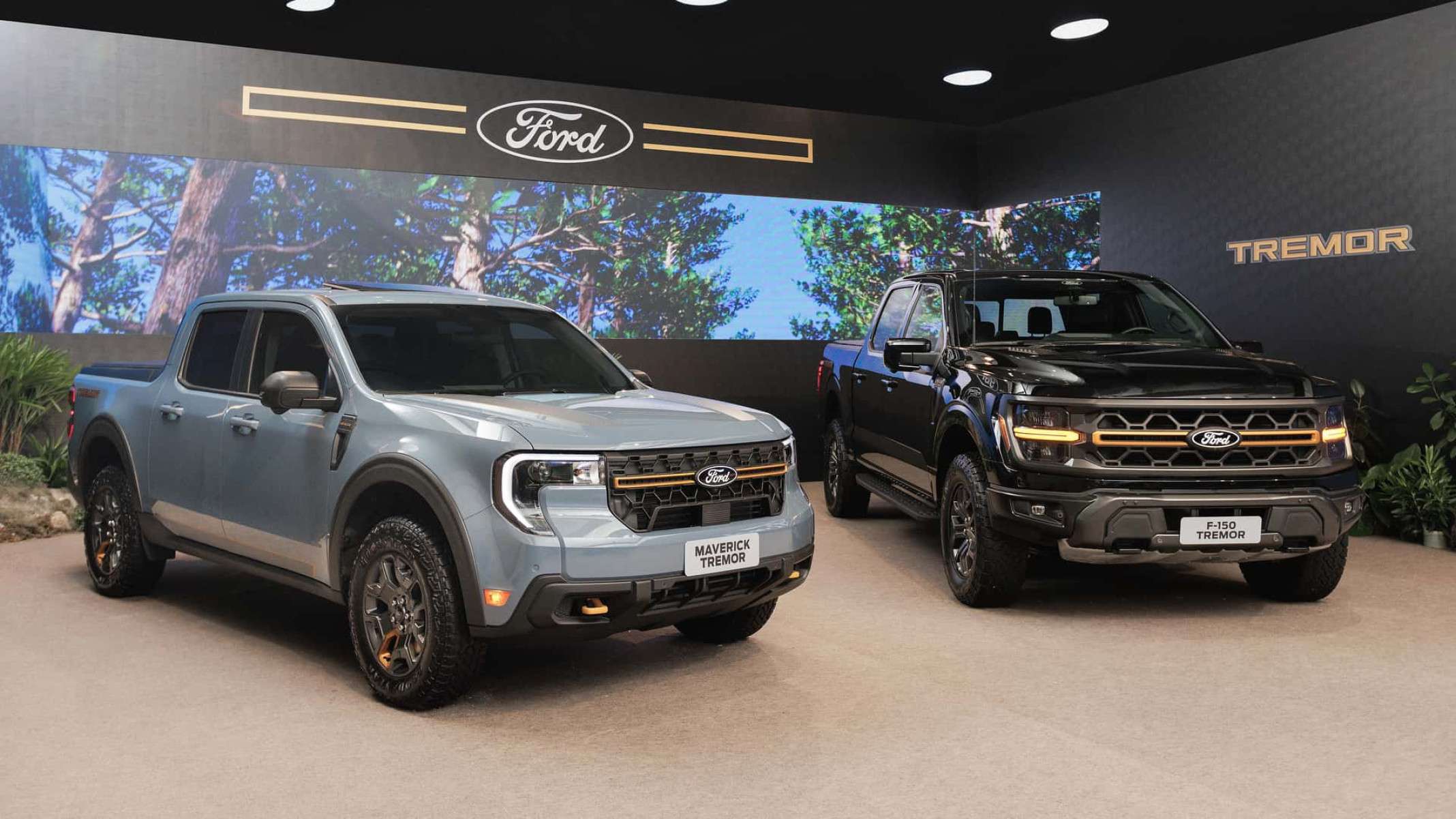 Ford estreia linha Tremor no Brasil com Maverick e F-150