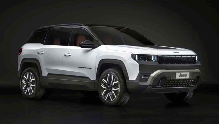 Nova geração do Jeep Compass (projeção) -  (crédito: Reprodução/Cochespias )