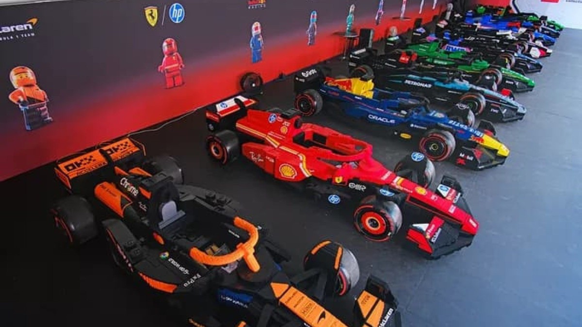 Lego e Fórmula 1 possuem acordo para criação de réplicas dos carros das equipas 