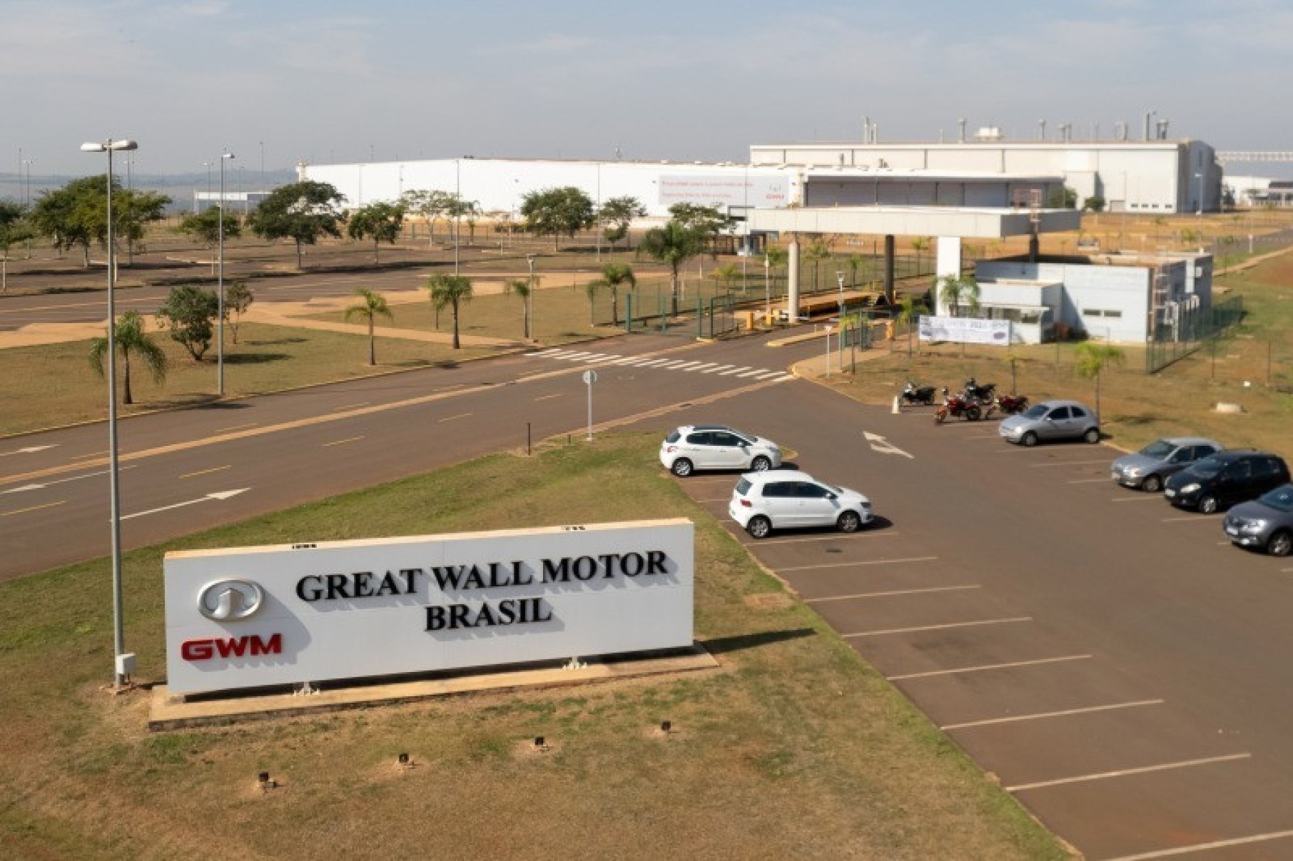 Fábrica da GWM em Iracemápolis (SP)