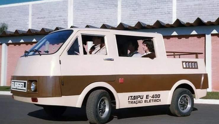 Gurgel Itaipu E400, picape elétrica brasileira