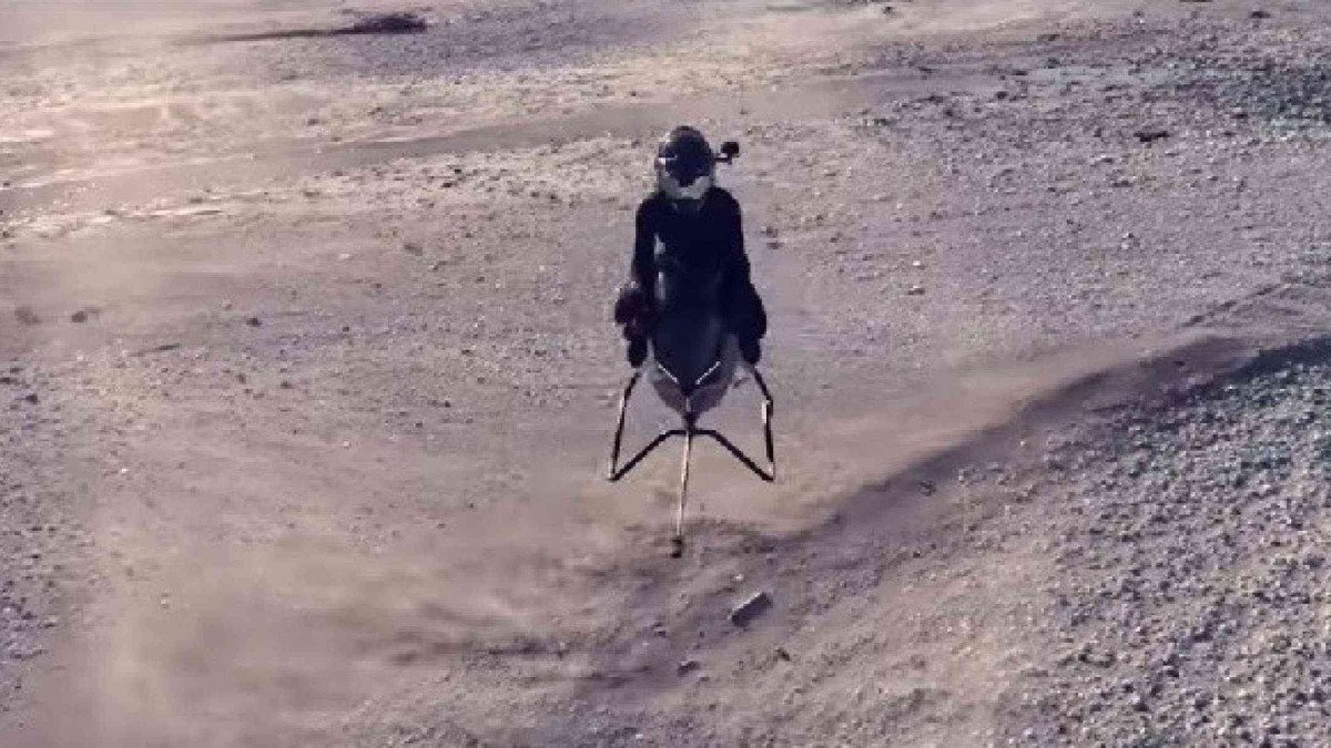 Moto voadora da Volonaut