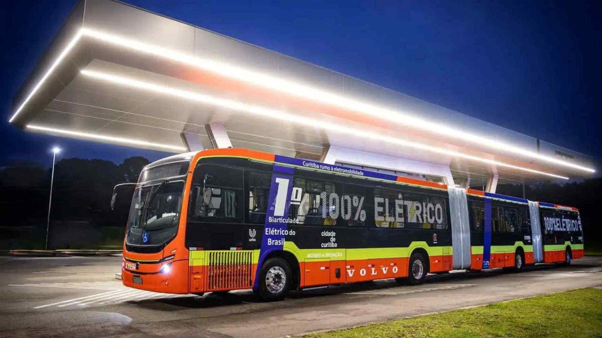 Ônibus biarticulado da Volto terá até 28 metros de comprimento