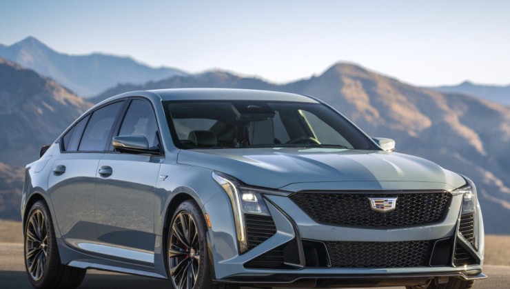 Cadillac CT5-V Blackhawk é um dos carros manuais mais potentes do mercado -  (crédito: Divulgação)